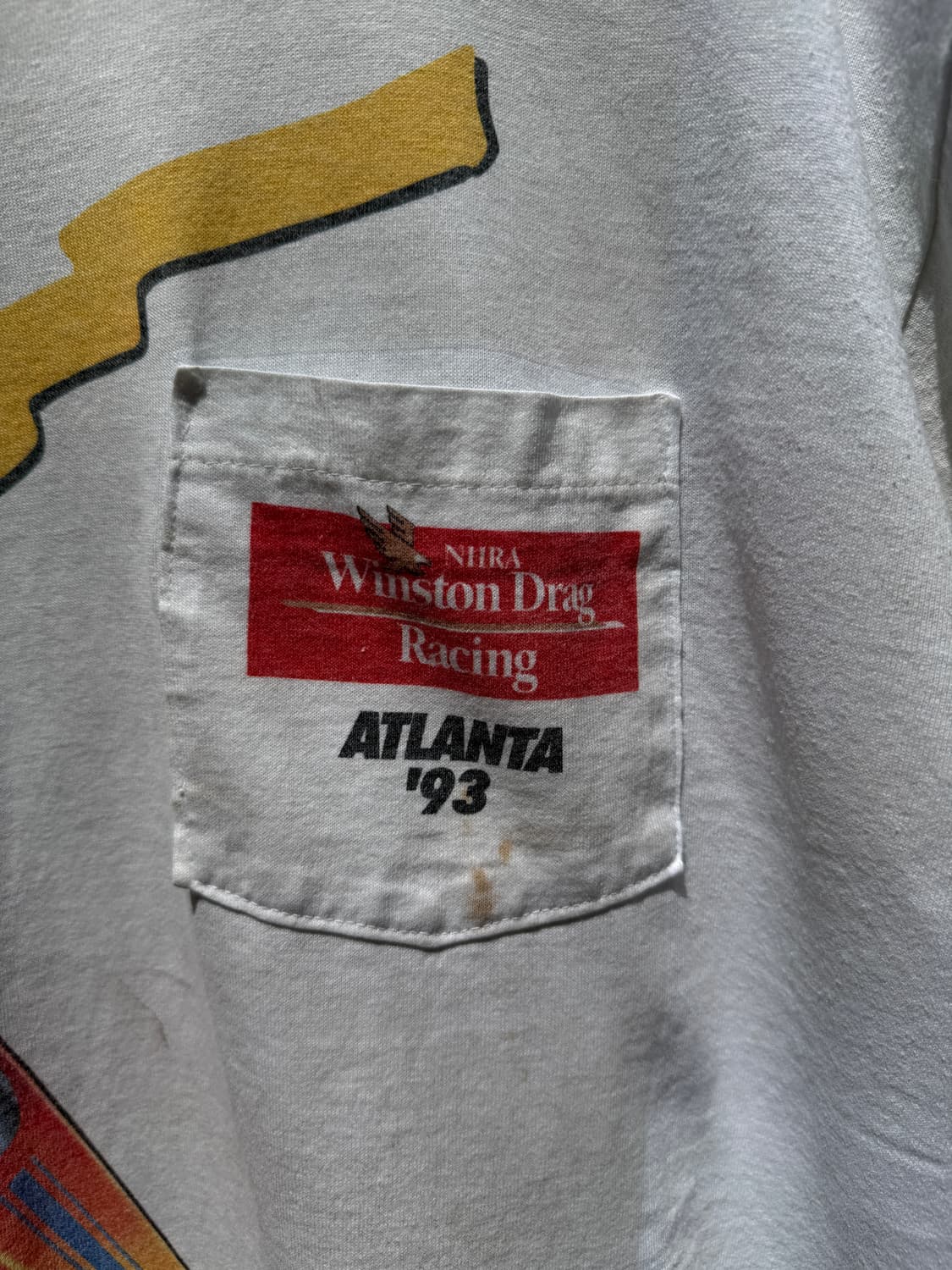 Winston Racing 90s 빈티지 포켓 티셔츠 상품이미지4