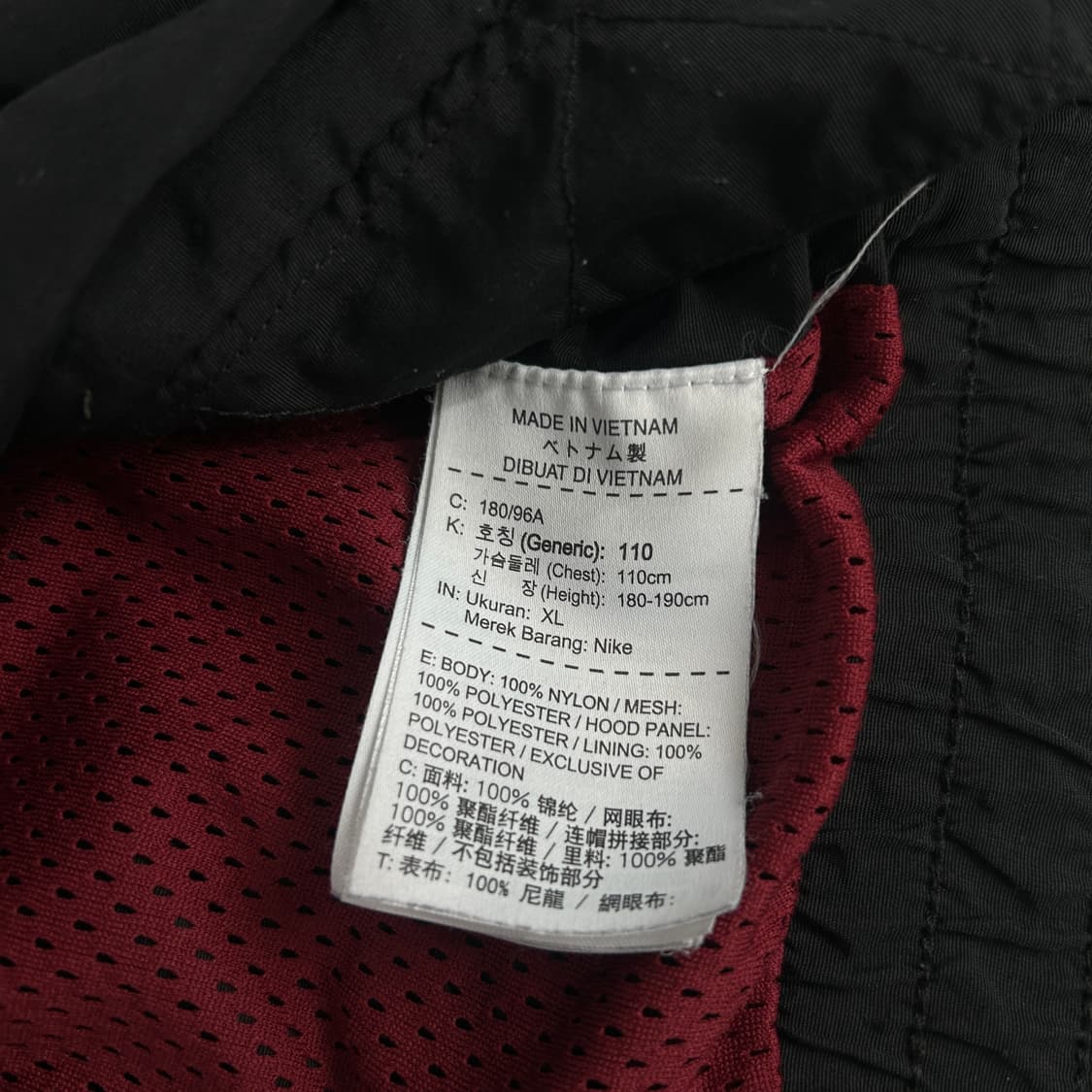 나이키 블랙 아노락 바람막이  상품이미지3