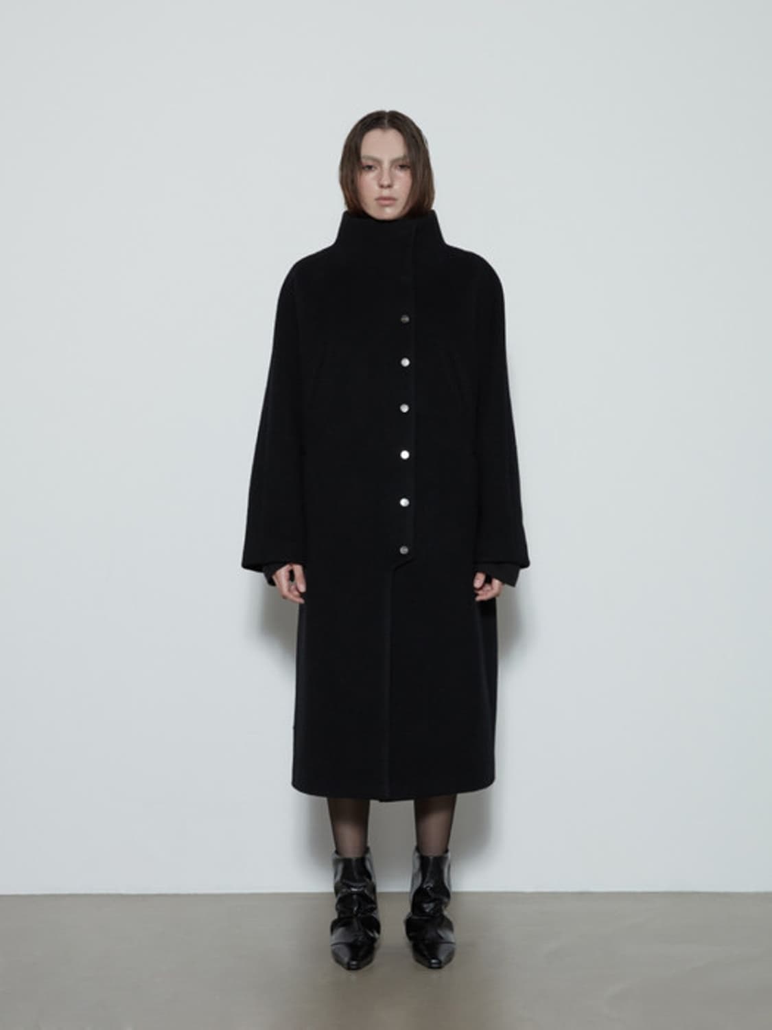 구해요) 쓰리투에이티 snap button wool coat 상품이미지1