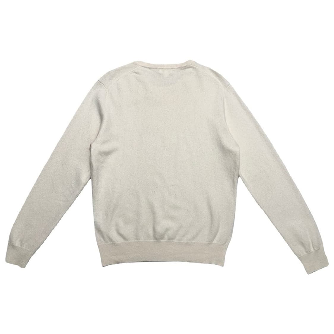 유니클로 캐시미어 100% 크루넥 니트 아이보리 M 상품이미지6