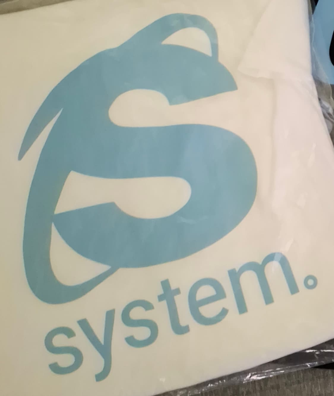 시스템서울 system seoul 티셔츠 흰색 상품이미지1