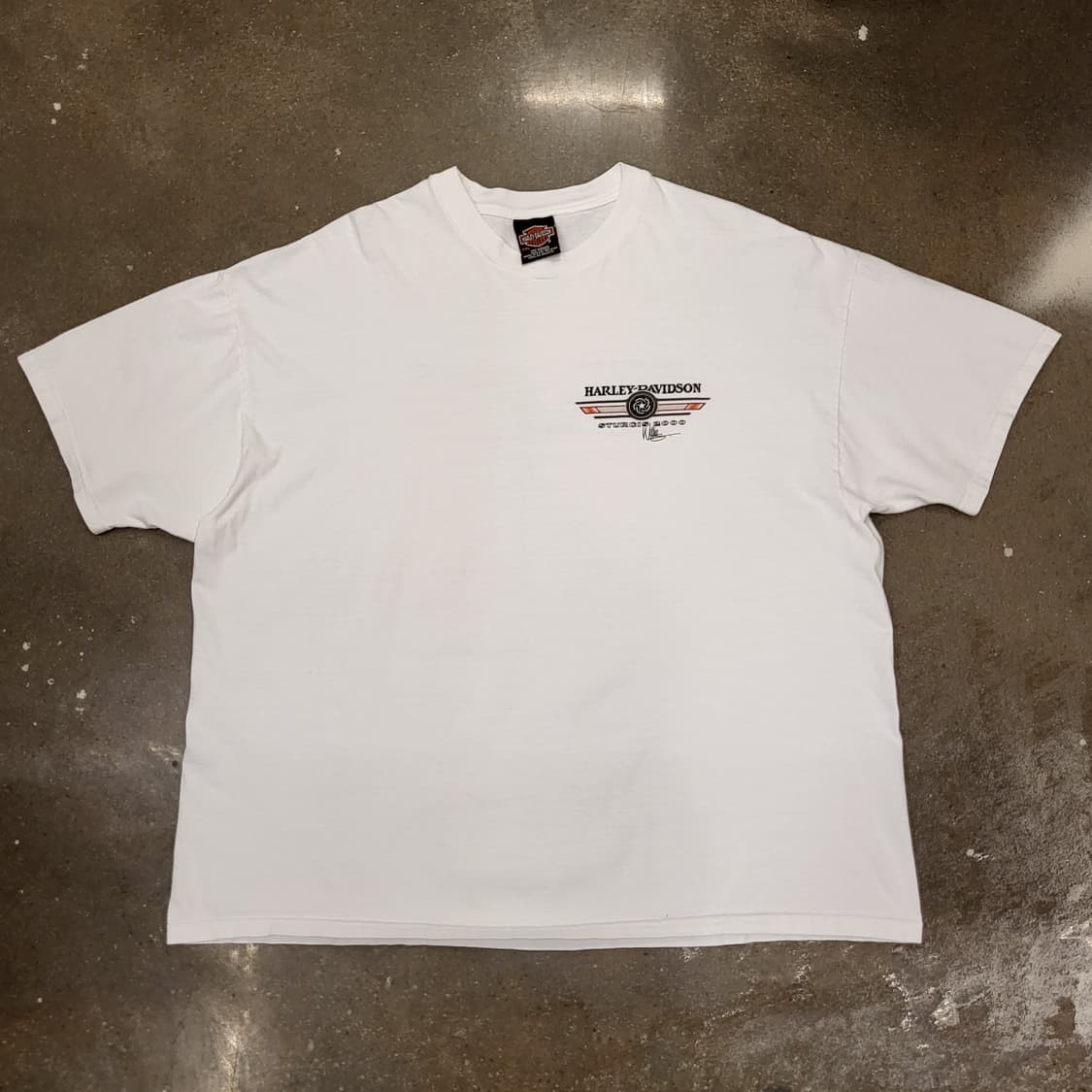 90s Made in USA 할리데이비슨 반팔티 티셔츠  상품이미지4