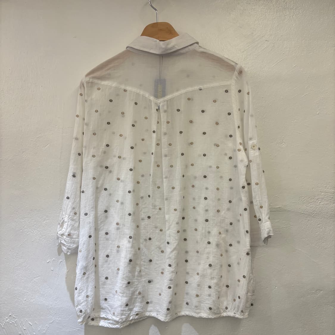Glitgern 도트 블라우스 상품이미지2
