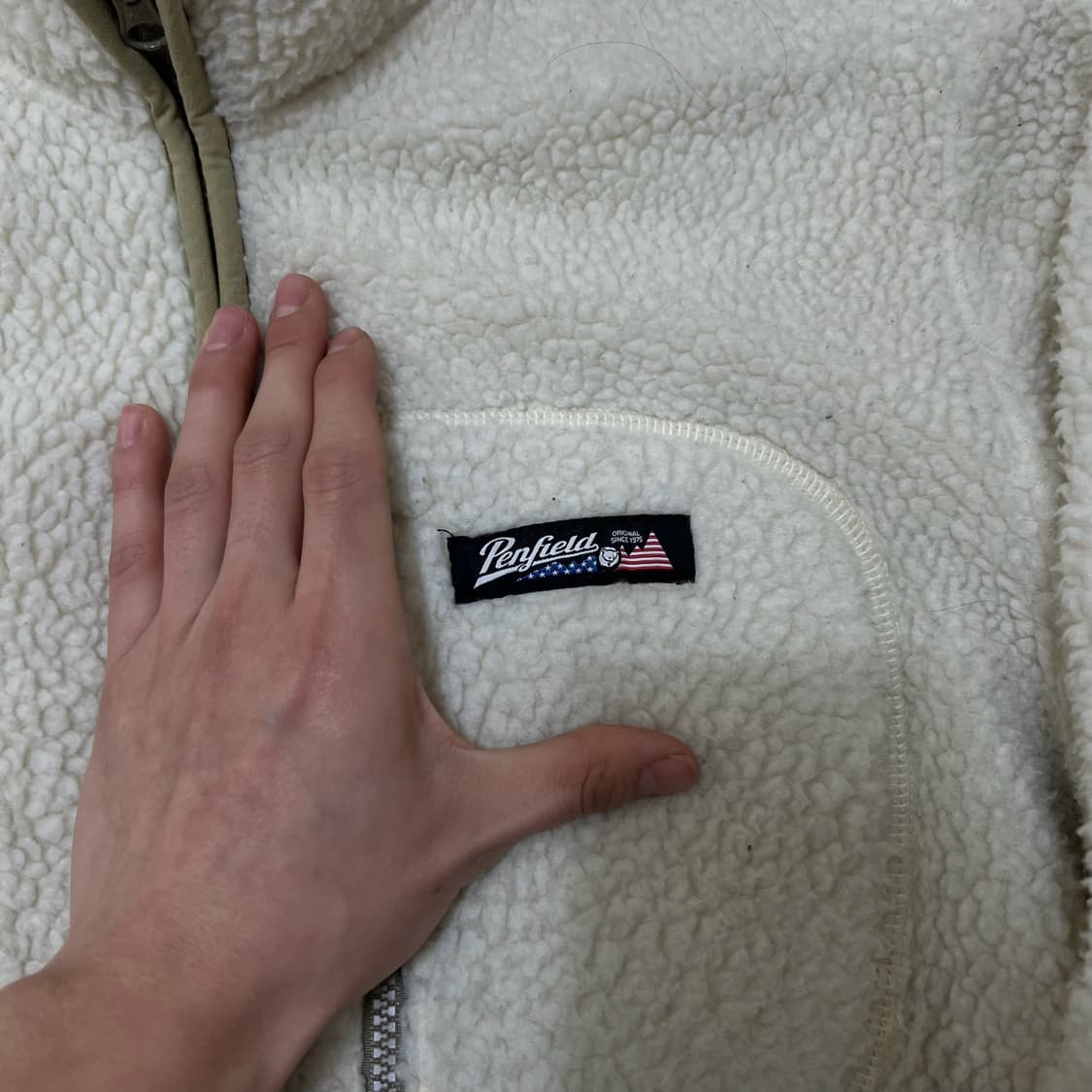 펜필드 USA 양털 플리스 후리스 자켓 L/100  상품이미지4