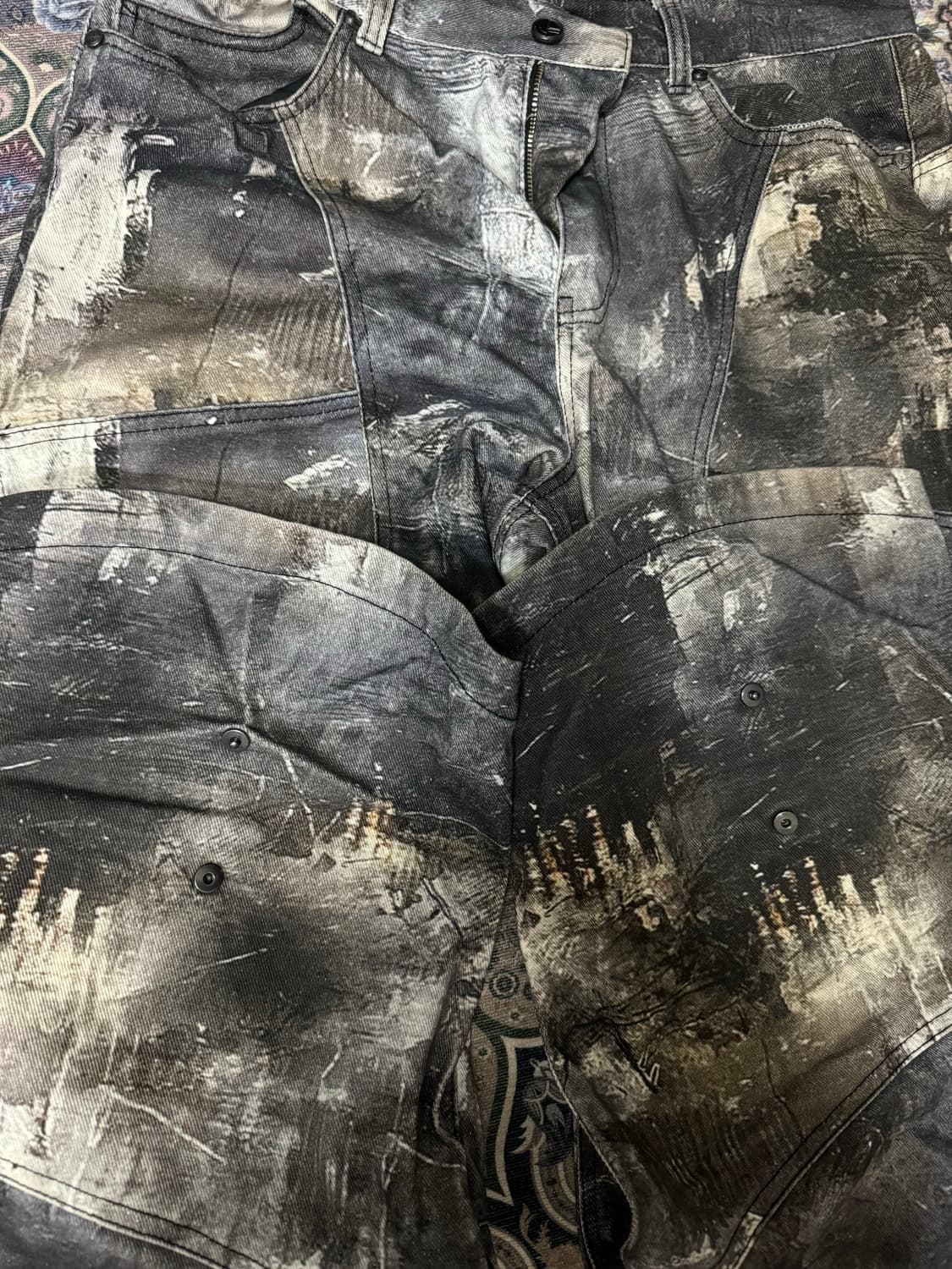 아이돈워너셀 카모 팬츠 (2) 상품이미지4