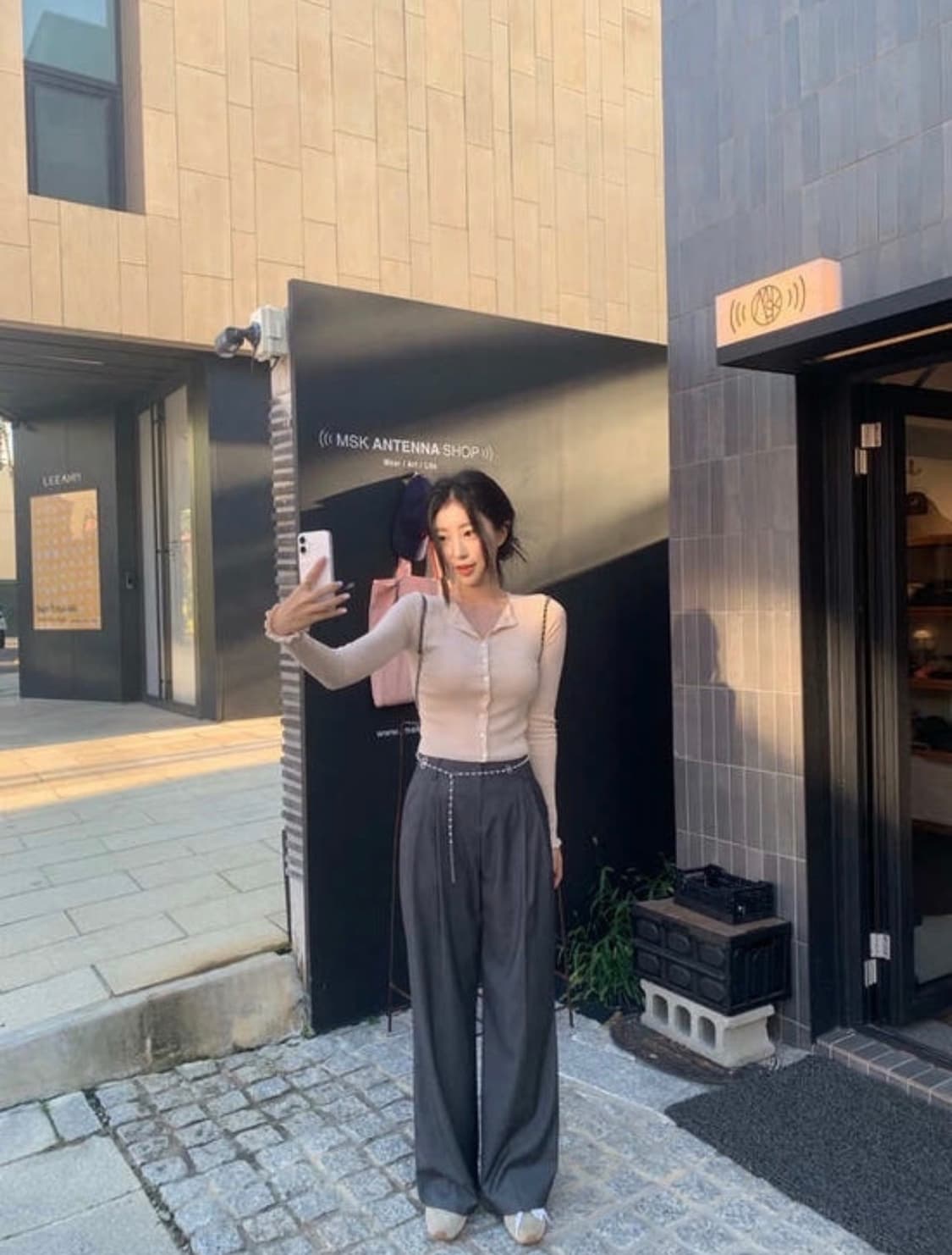 [시예 siye] Muse 슬랙스 (그레이 / Long S) 상품이미지3