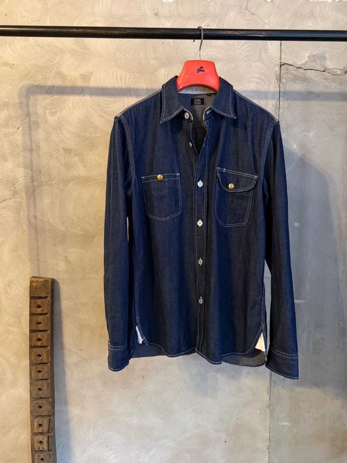 LEE 리 데님 워크 셔츠 슬림100 상품이미지3