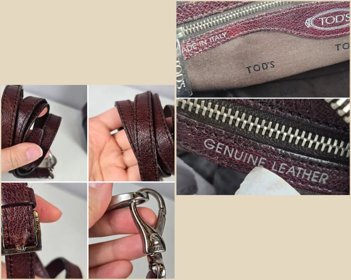 TOD'S 토즈 D 스타일링 바울레토 디백 가방 미디움 정품 토트백 상품이미지10