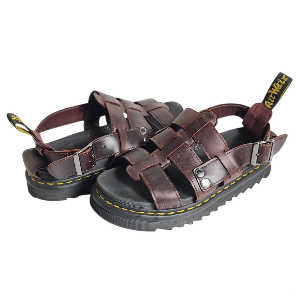 270-275) Dr.martens 닥터마틴 테리 스트랩 샌들 브라운 상품이미지1