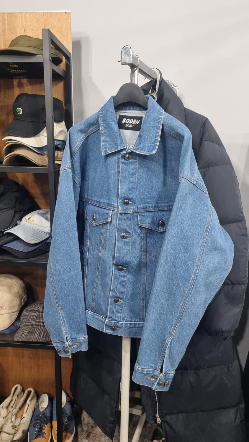 BODEN USA 105  레트로 데님자켓 깁슨 전자기타 타입3 청자켓 상품이미지2