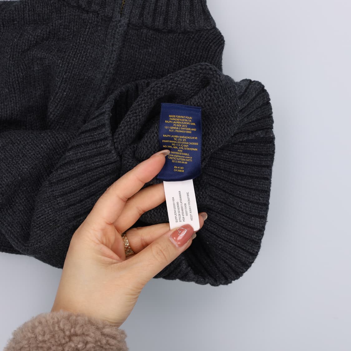[3] 폴로 랄프로렌 키즈 반집업 니트 스웨터 0108J 상품이미지7
