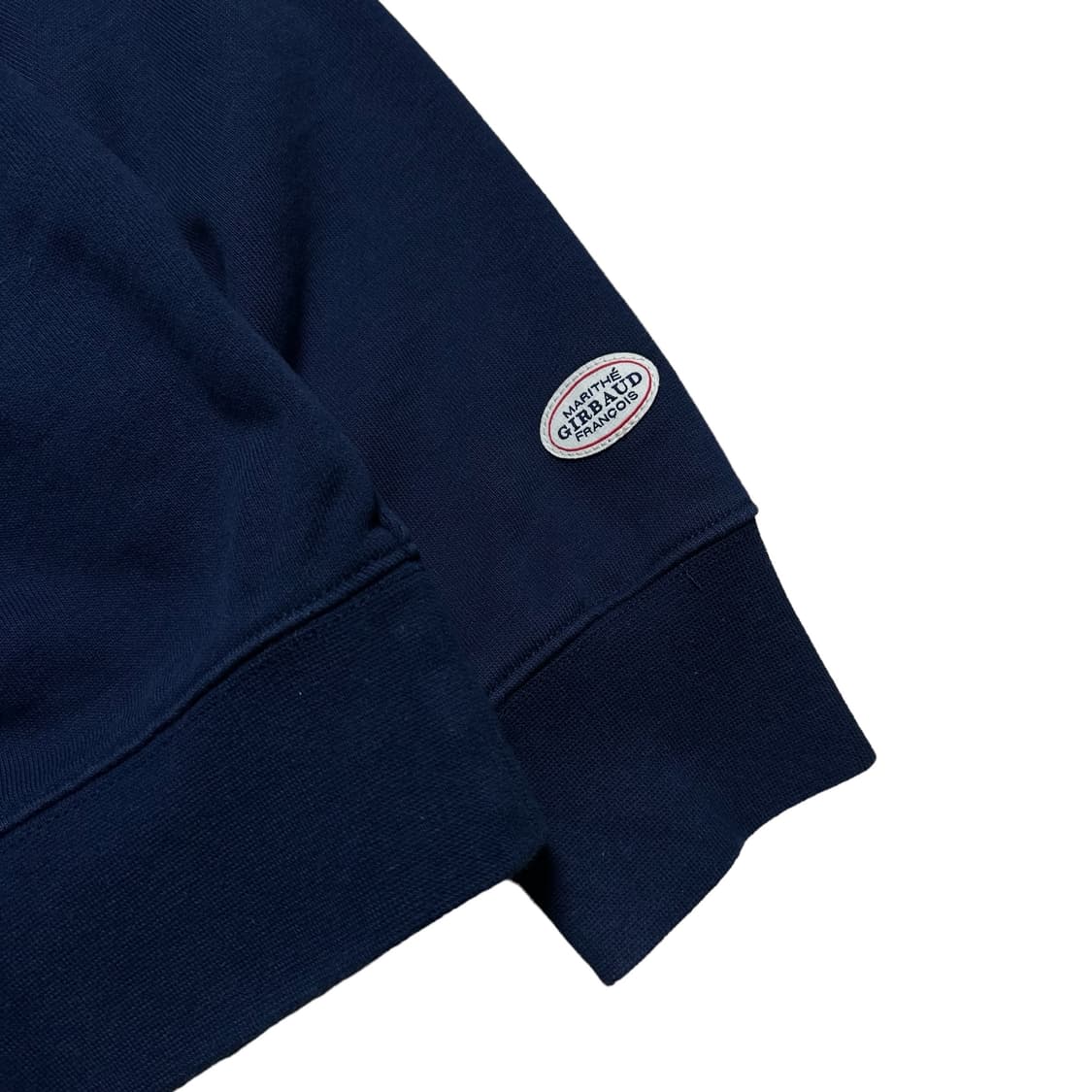 마리떼프랑소와저버 미들로고 네이비 맨투맨 상품이미지4