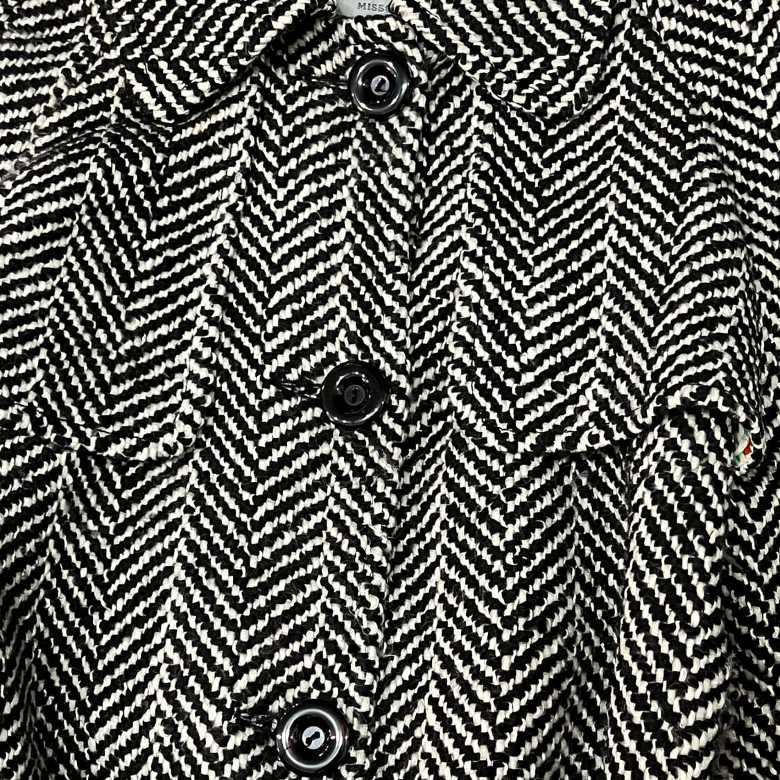  미쏘니 헤링본 울 맥코트 y14515 상품이미지4