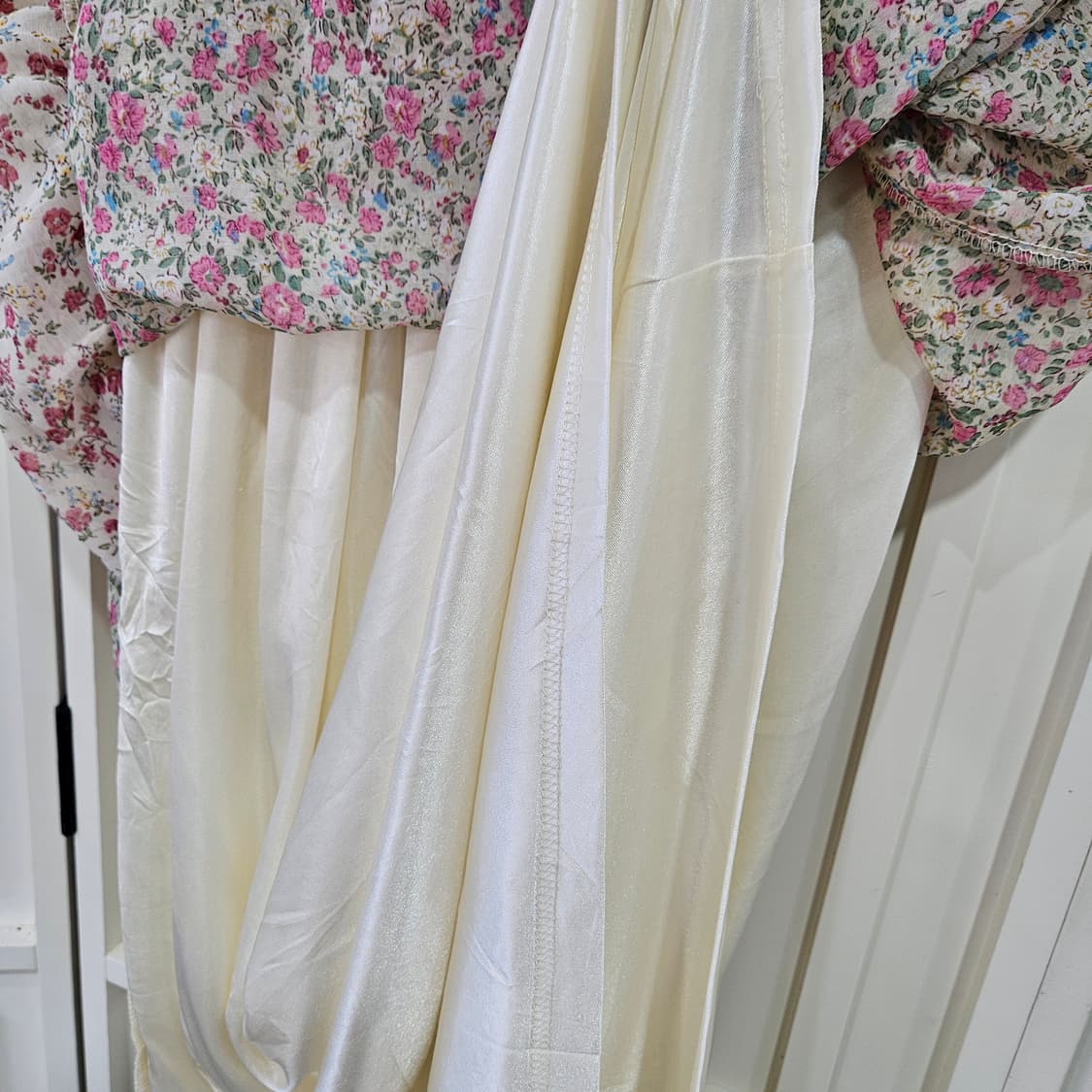 플라워 패치워크 롱 원피스 상품이미지8