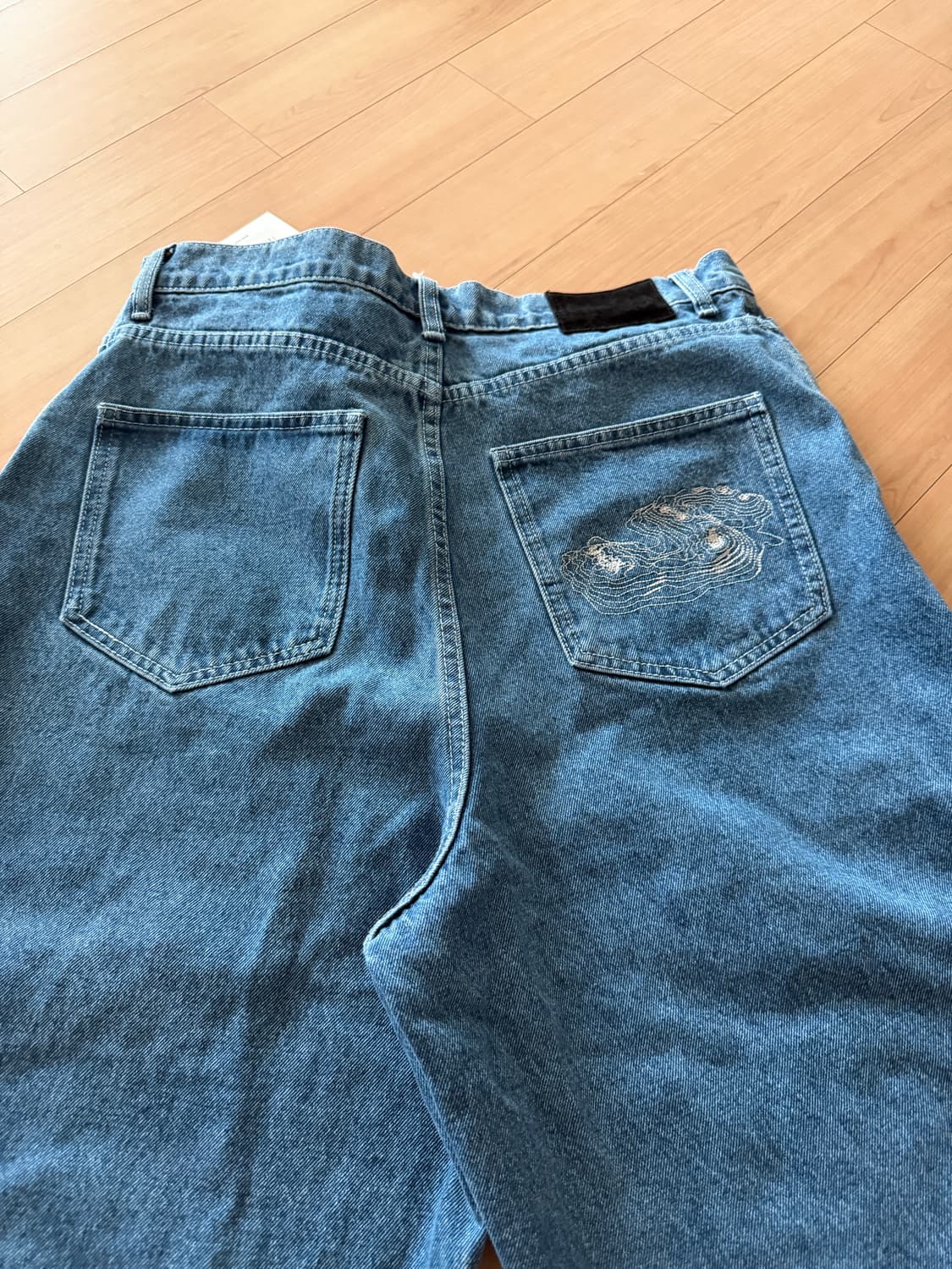 스웨이드 컨투어 포켓 데님 상품이미지3