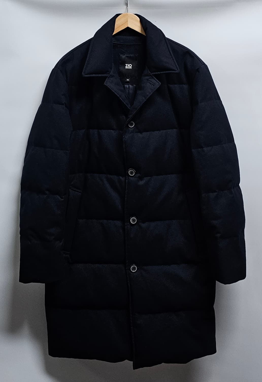 ZIO SONGZIO 블랙 구스다운 롱 코트패딩 105 상품이미지1