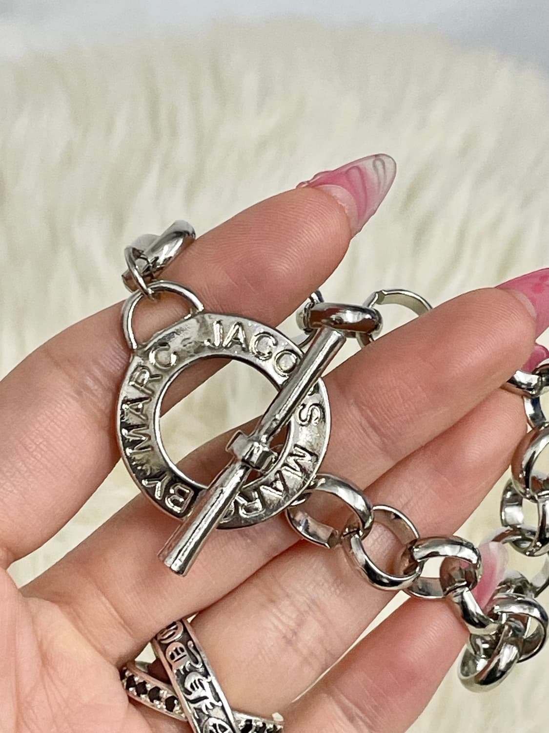 마크제이콥스 로고 토글 체인 팔찌 상품이미지3