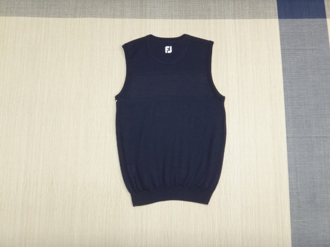 (L) 풋조이 FootJoy 남성용 울 브이넥 골프 조끼 상품이미지2