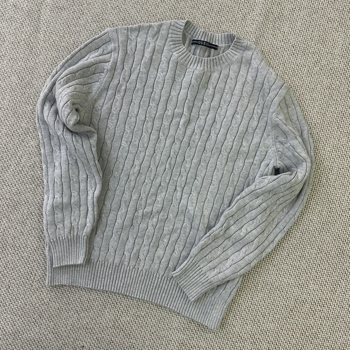 M 게스 라운드넥 니트 0403D 상품이미지1