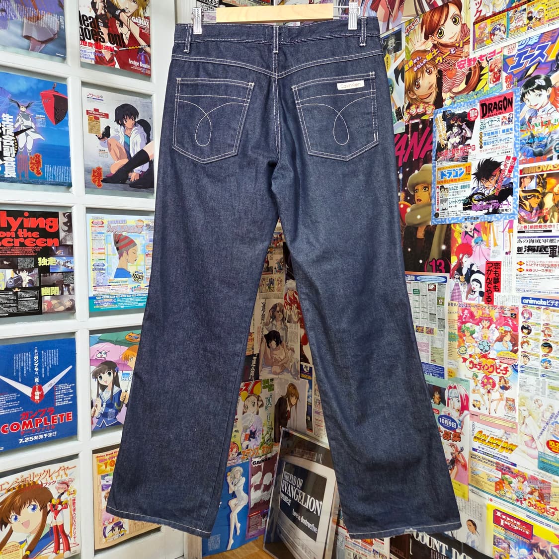 캘빈 클라인 스트레이트 생지 데님 팬츠 상품이미지2