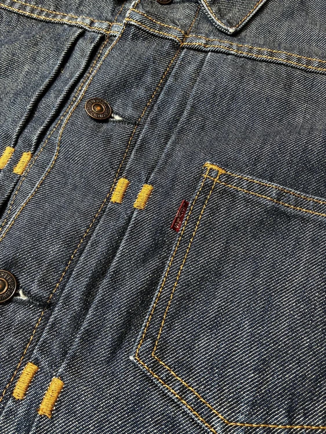 리바이스 00's 레드탭 인디고 데님 트러커 자켓 PN6684    상품이미지5