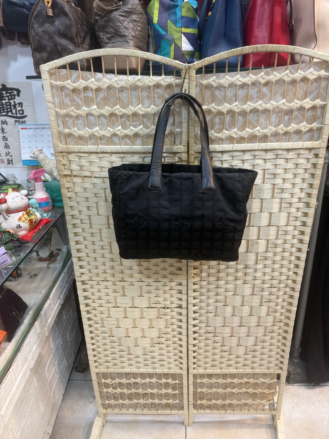 정품 샤넬 트래블 쇼퍼백 팝니다 상품이미지1