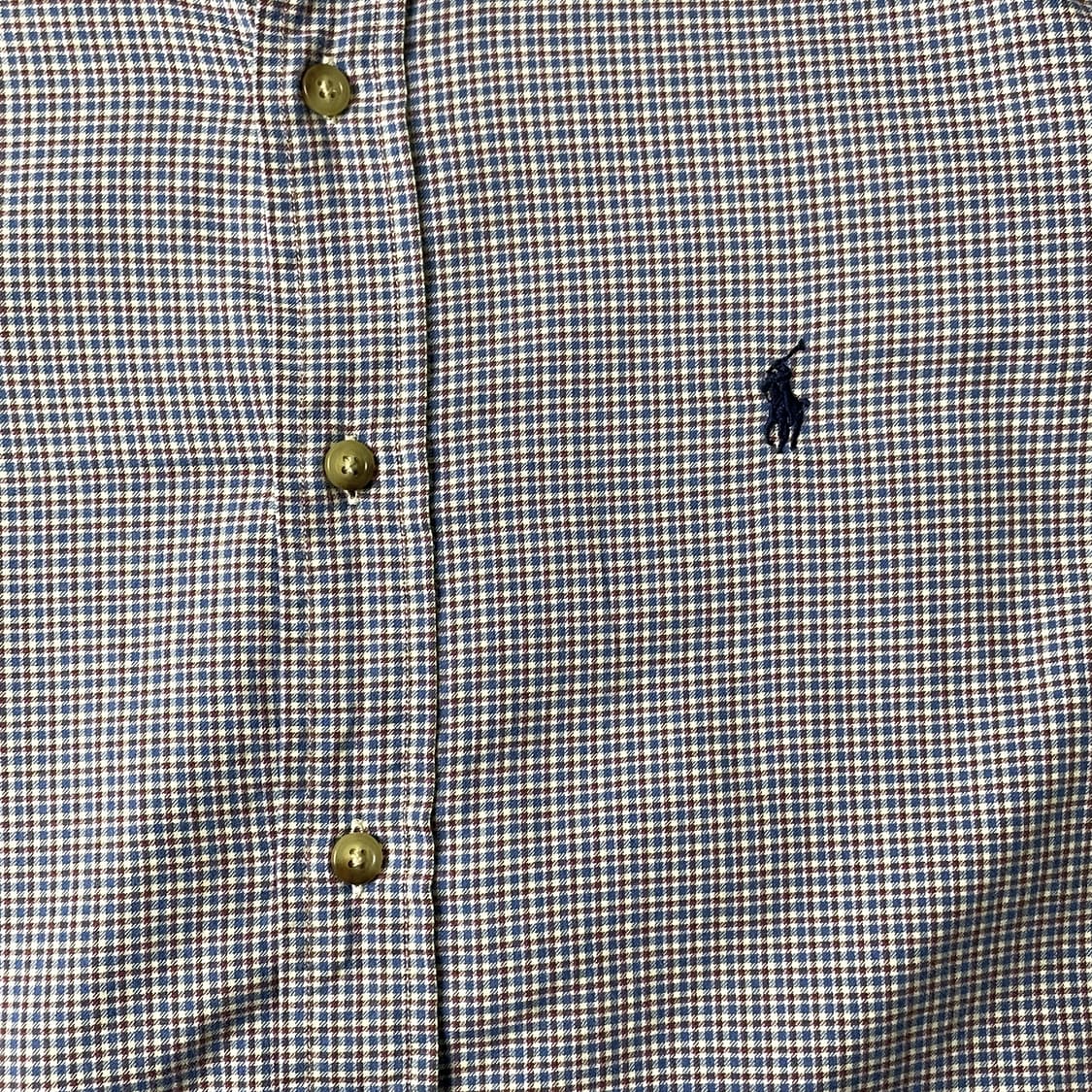 RALPH LAUREN 랄프로렌 빈티지 체크 코튼셔츠 A00307 상품이미지3