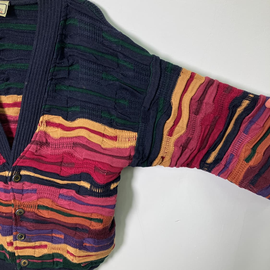 오스트리아 케이블 쿠지맛 찍먹 가디건 상품이미지4