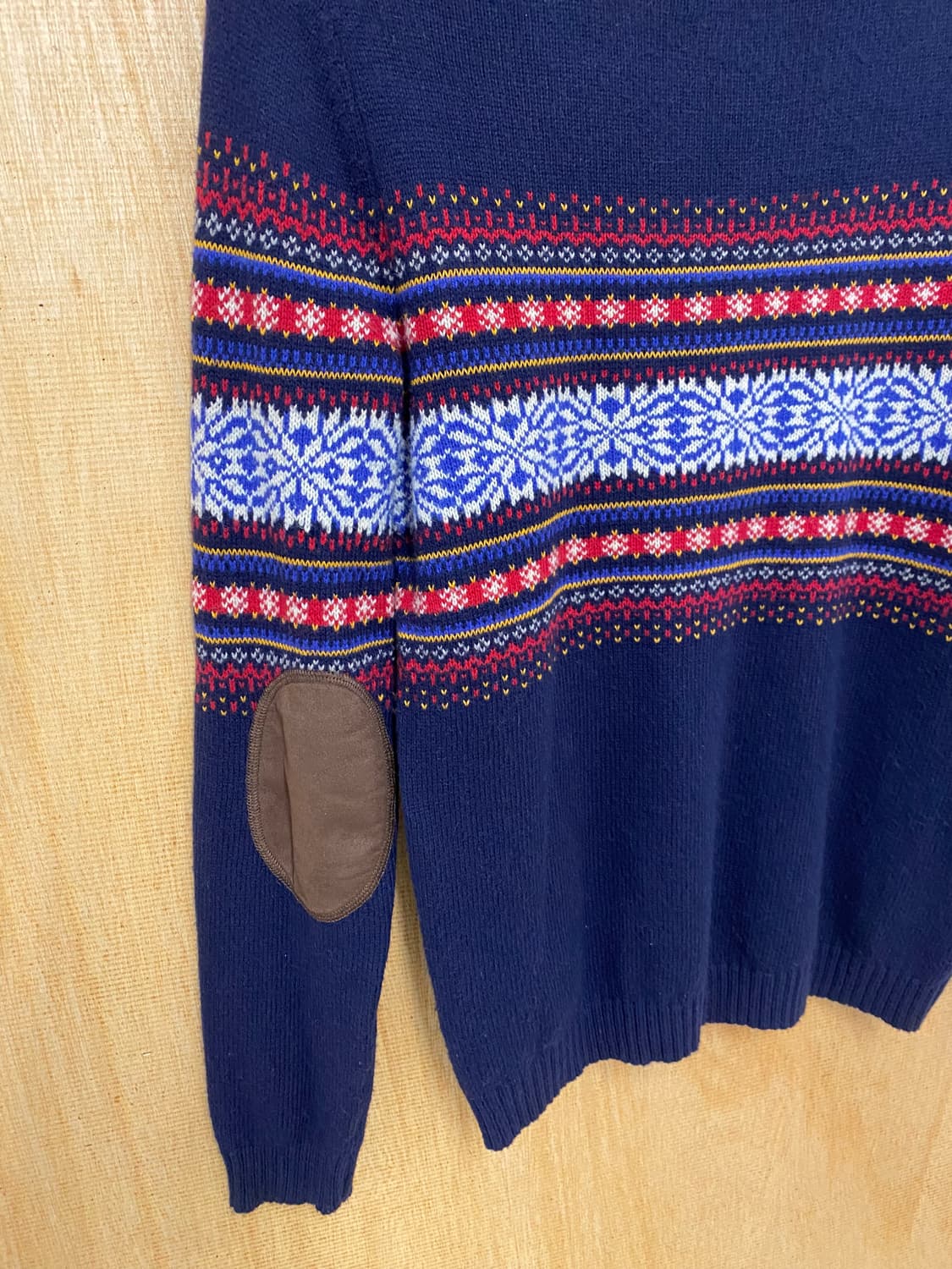 타미 힐피거 페어아일 엘보 패치 니트 상품이미지4