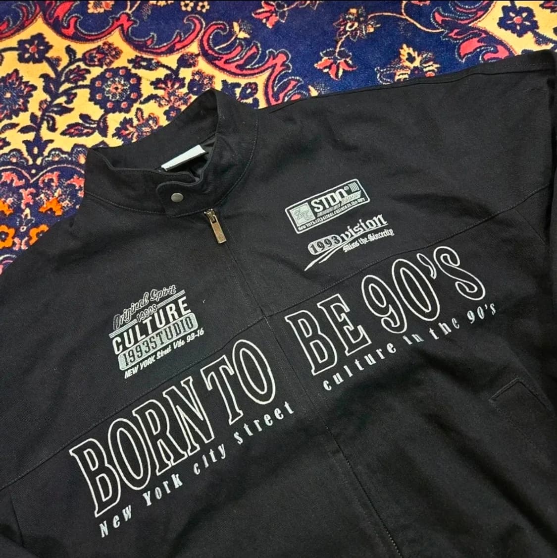 1993스튜디오 빈티지 코튼 트윌 바이커자켓 상품이미지5