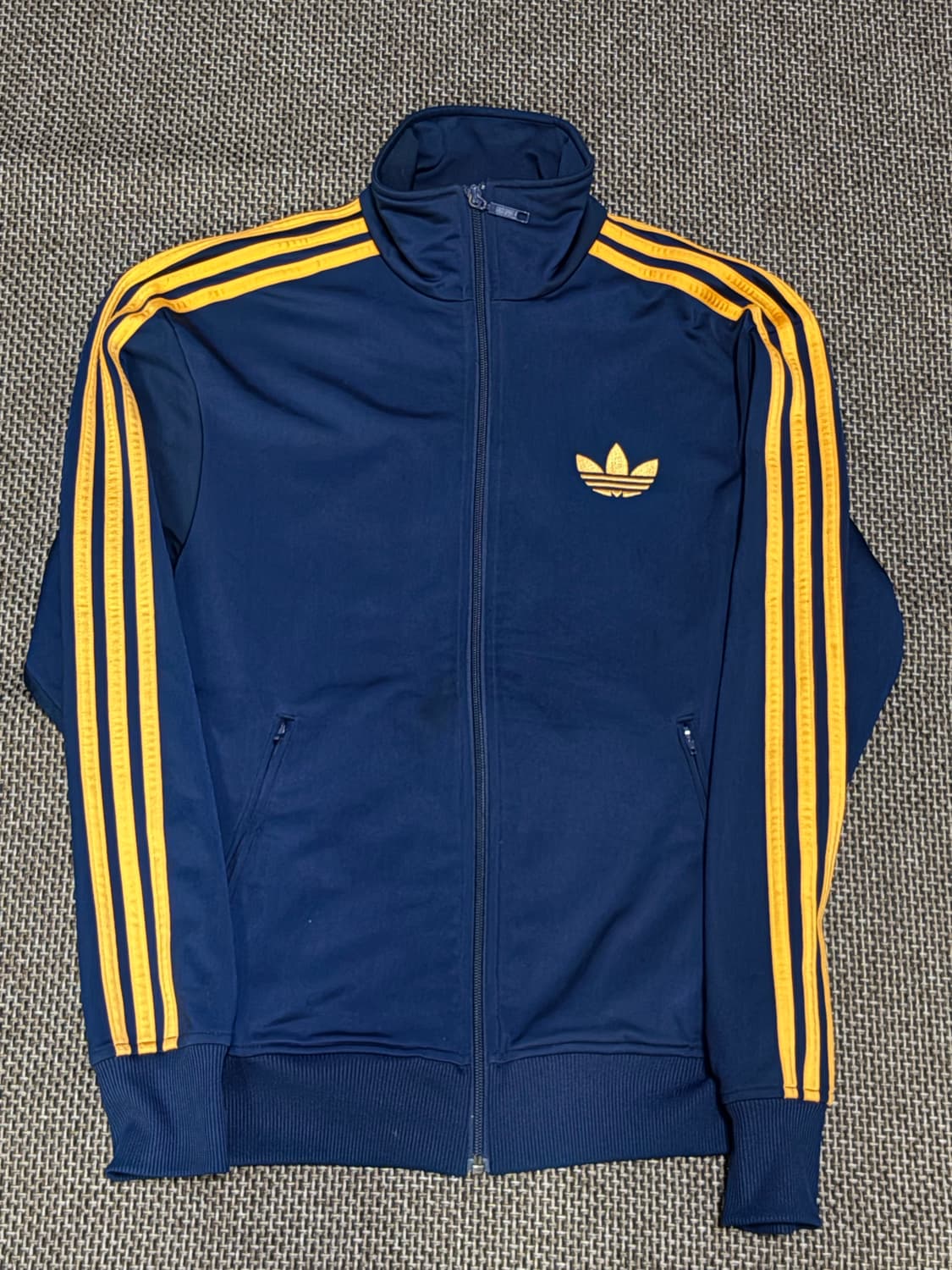 아디다스 파이어버드 구형 져지 네이비엘로우  상품이미지2