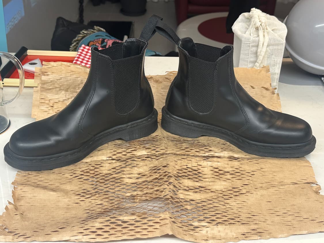 닥터마틴 2976 모노 블랙 첼시 부츠 US 9, 270사이즈 상품이미지5