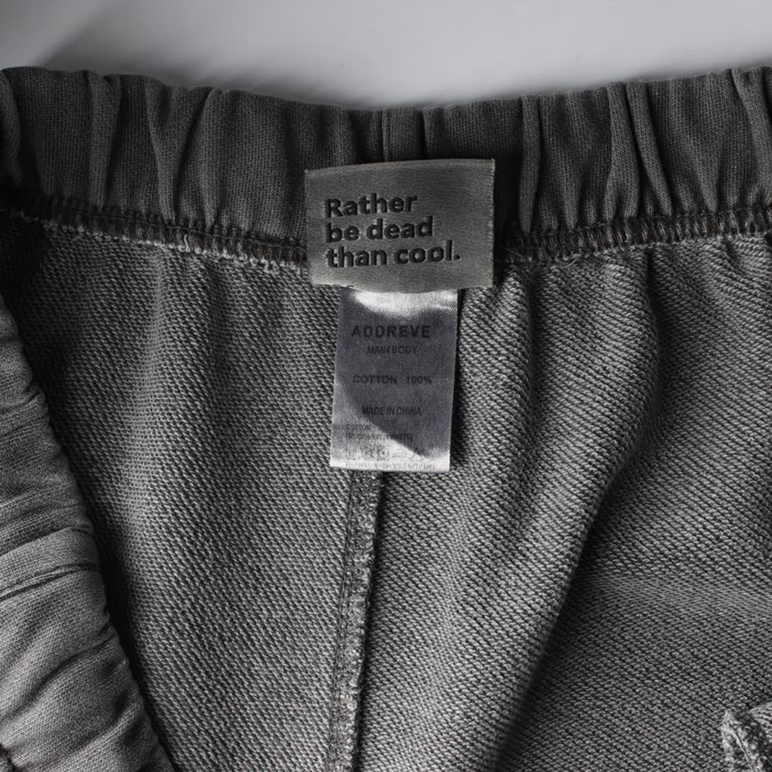 애드레브 피그먼트 다잉 스웨트 숏츠 챠콜 3 상품이미지6