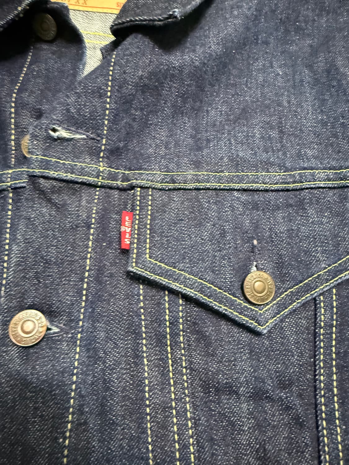 LVC 557 3세대 데님 트러커 자켓 상품이미지2