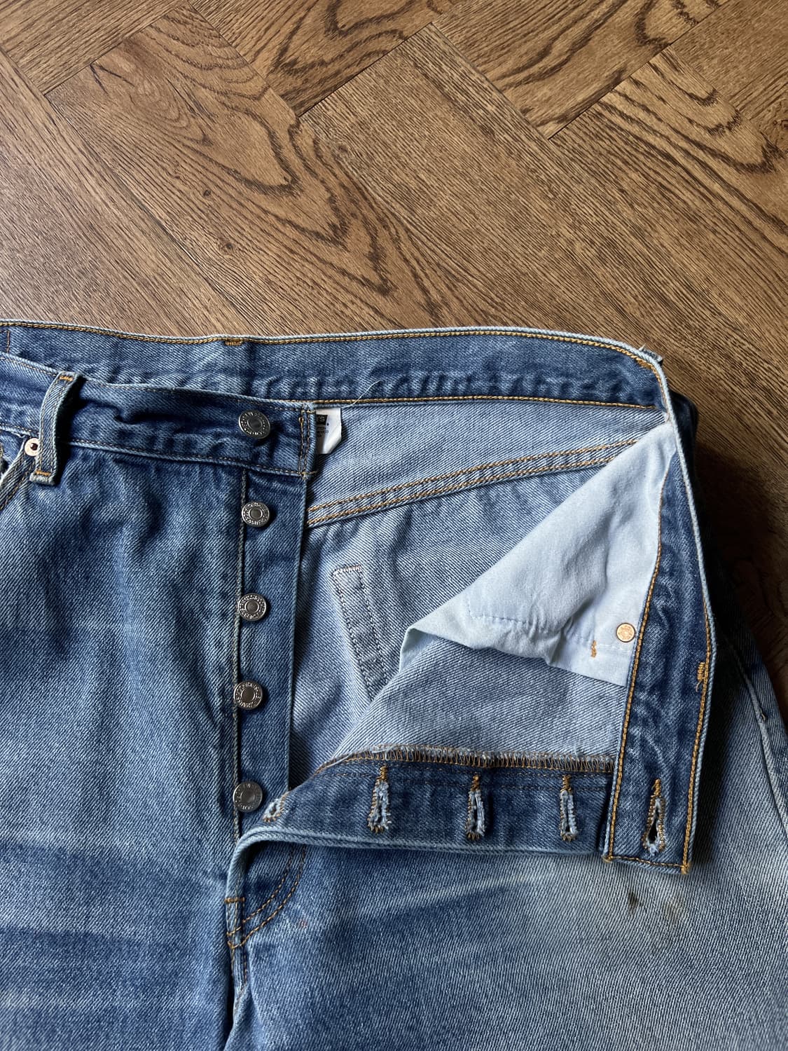 [36]리바이스 501XX 빈티지 워싱 데님 팬츠 상품이미지3