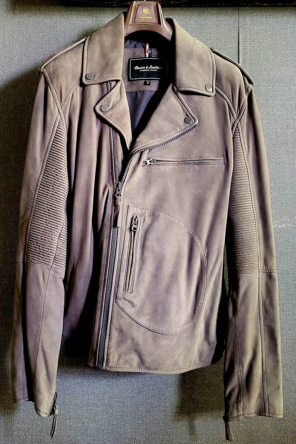 [미사용 새상품] 앤드류마크 램스킨 레더자켓 상품이미지9