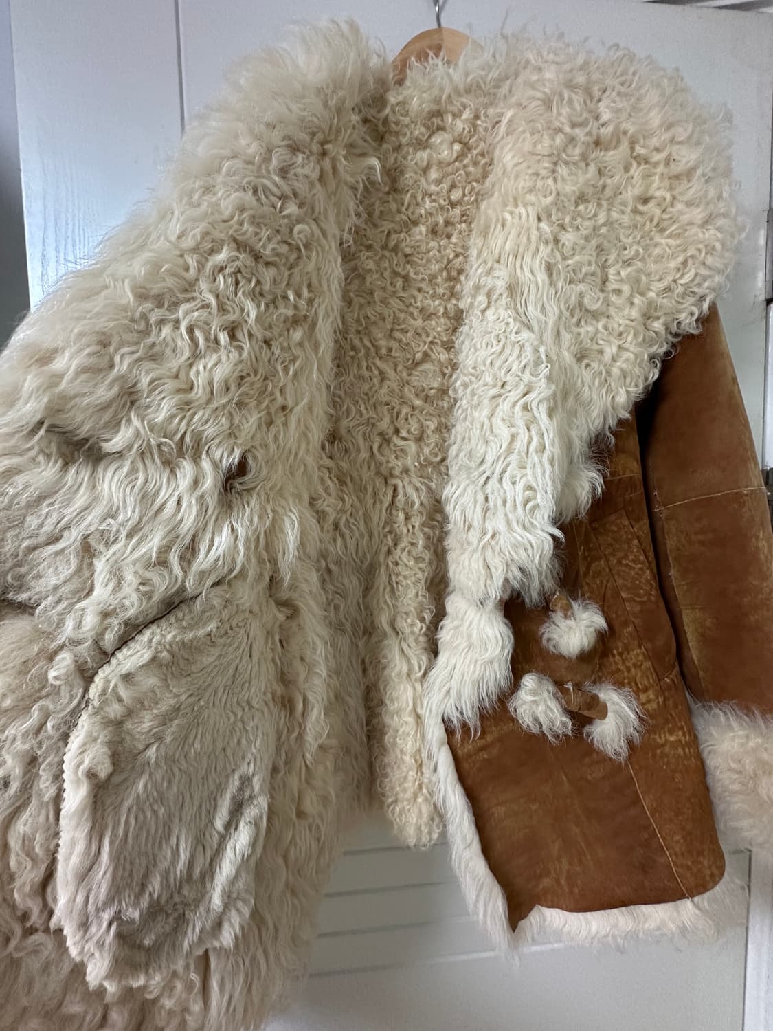 비비안웨스트우드 레드라벨 스웨이드 무스탕 코트 갸루템 빈티지 모리걸 상품이미지4