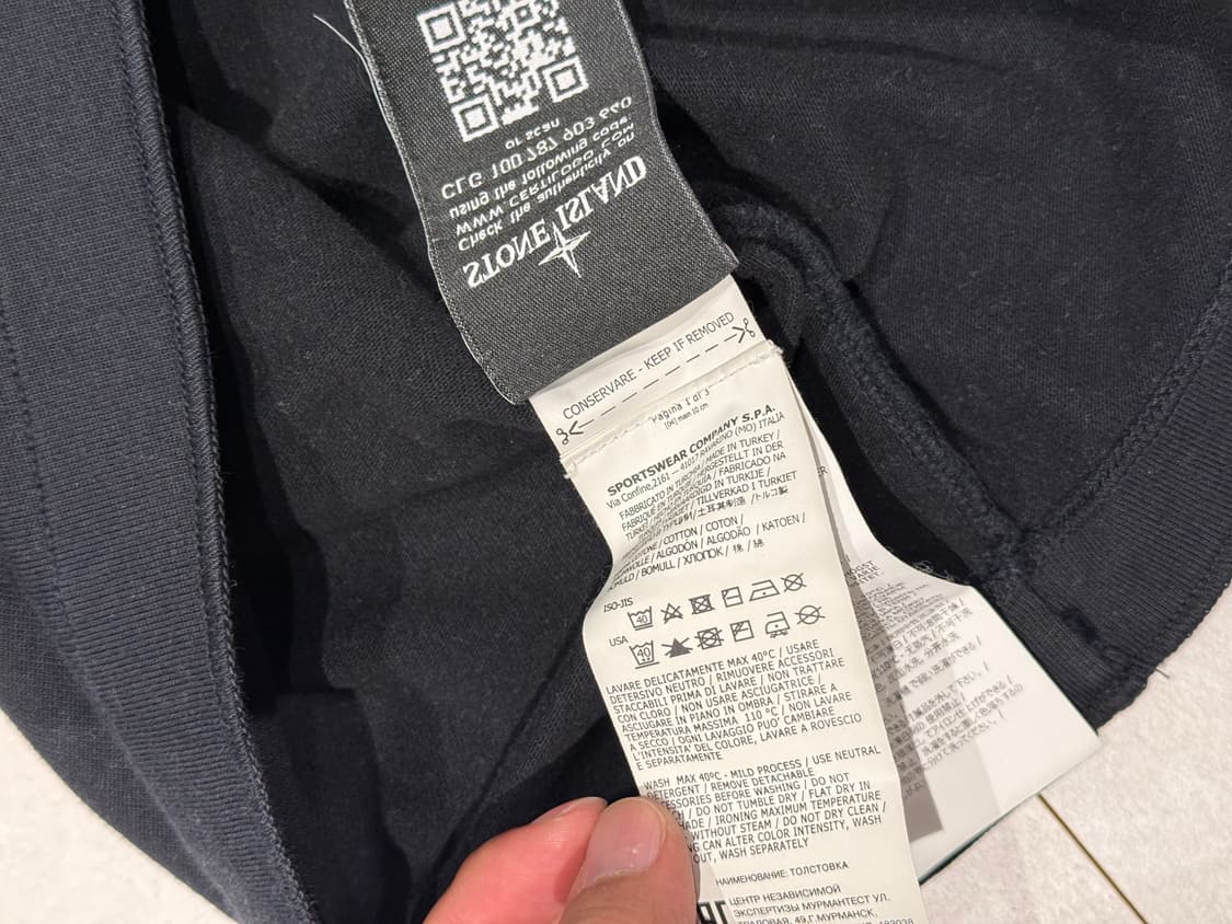 스톤아일랜드 롱슬리브 블랙 L 상품이미지6