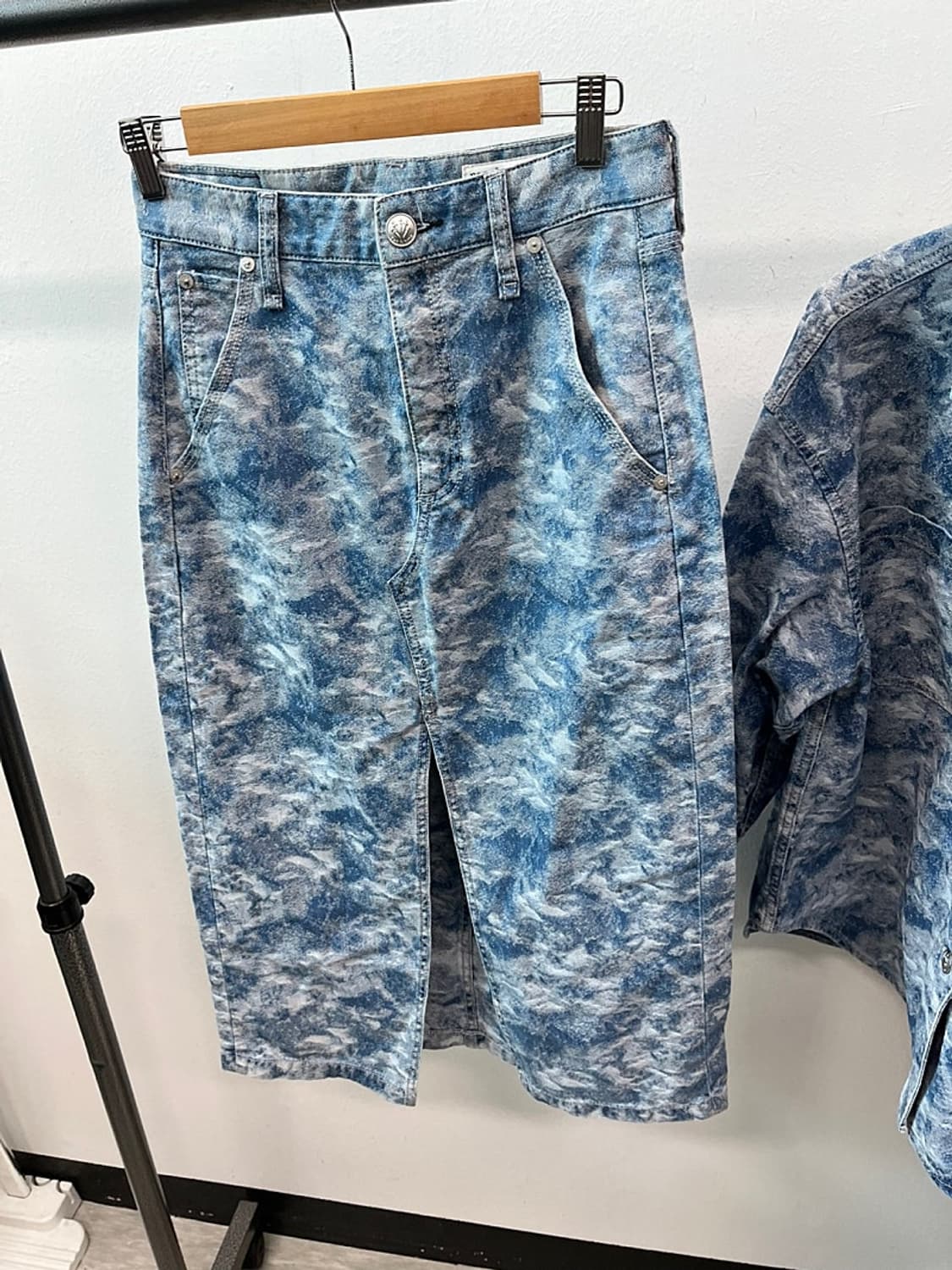 여) 랙앤본 카모데님 셋업  상품이미지7
