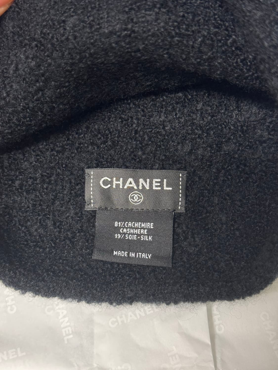 샤넬 26C 캐시미어 비니 상품이미지3