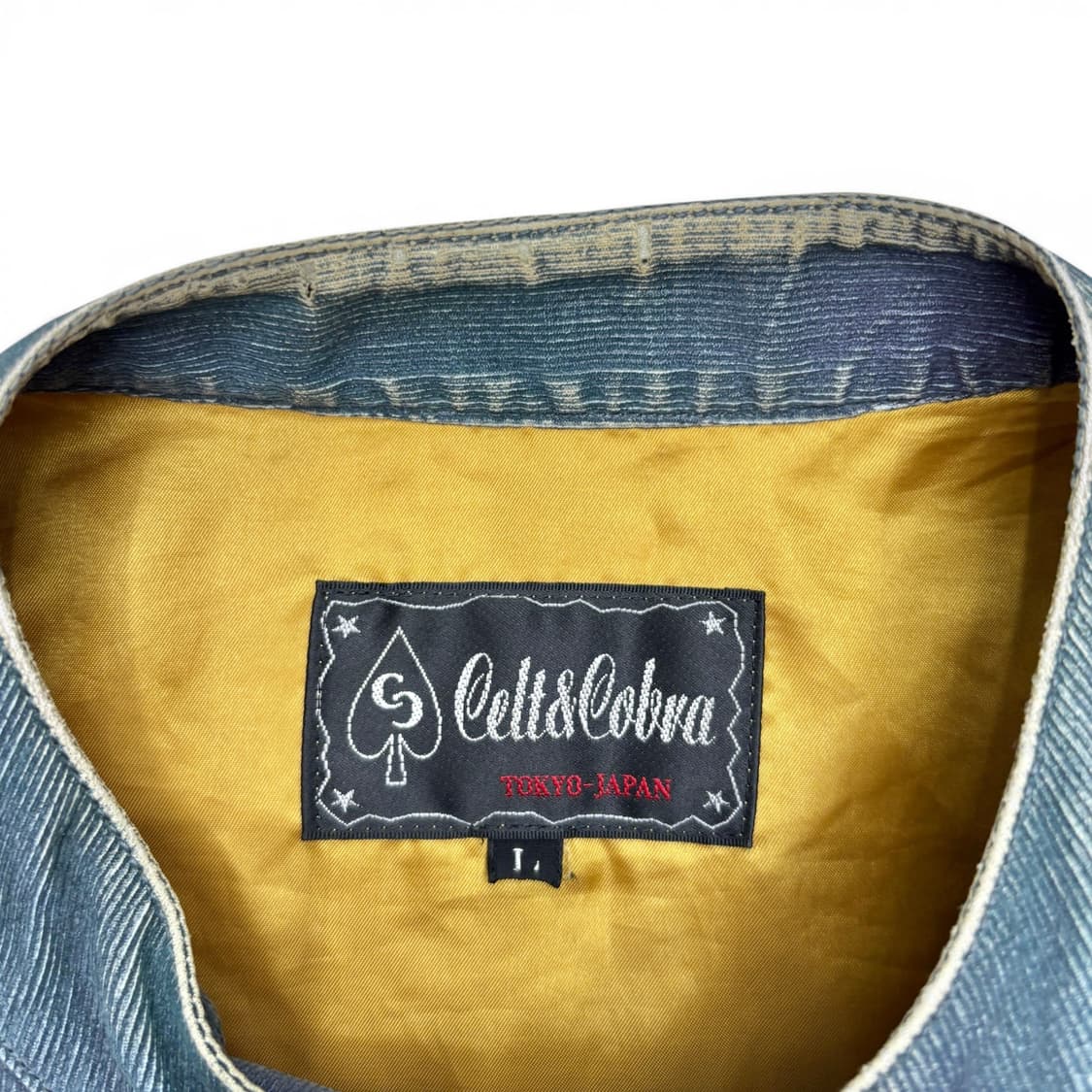 90-00's Celt&Cobra 카페 레이서 자켓 상품이미지6