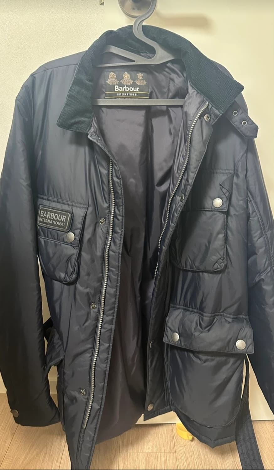 바버 인터내셔널 패디드 네이비  M(100-103) 상품이미지1