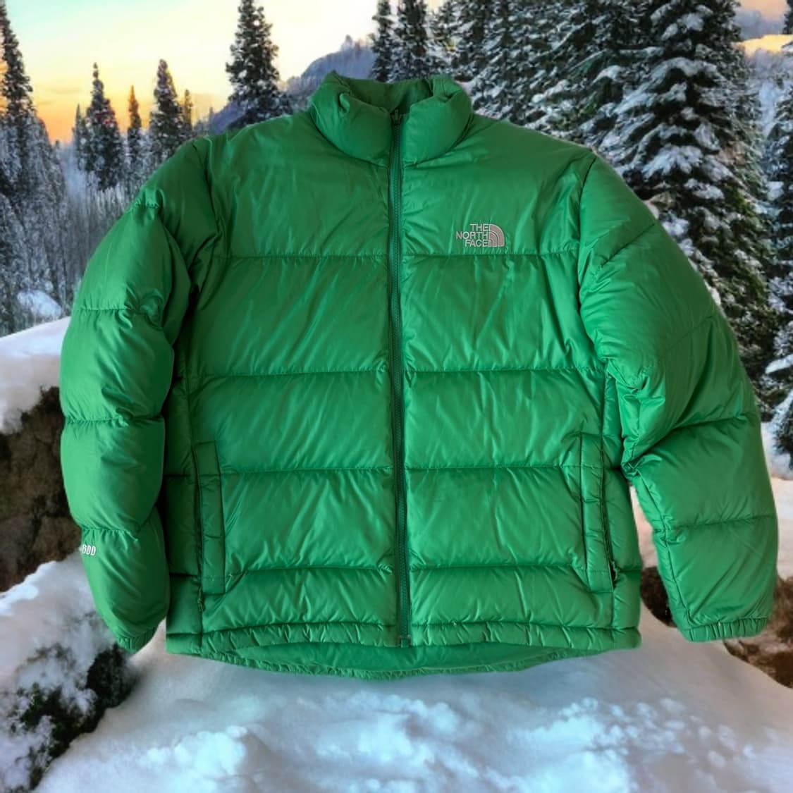 노스페이스 눕시 그린 600필 L 상품이미지1
