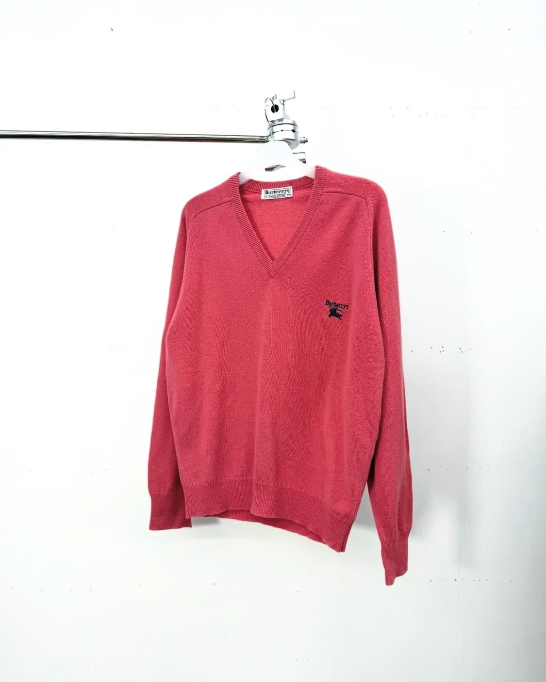 90s) Burberrys pure lambswool knit 상품이미지4