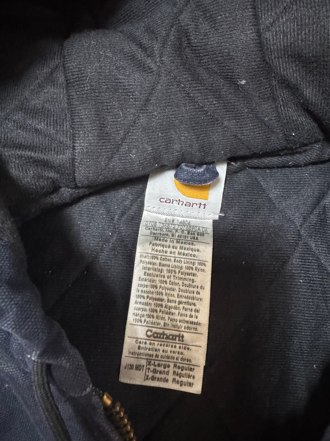 칼하트 j130 mdt XL사이즈 상품이미지3