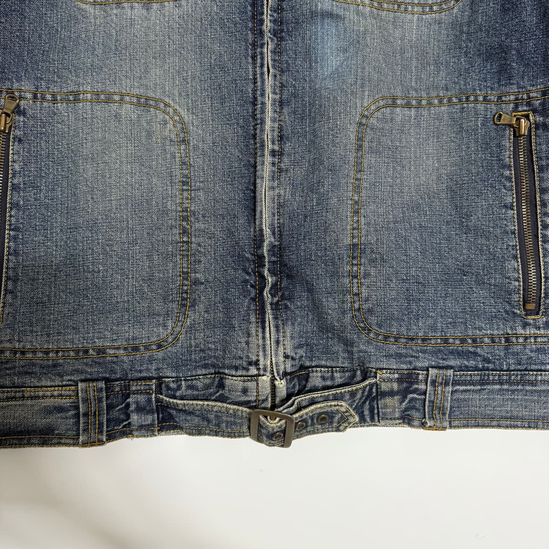 빈티지 데님 자켓 상품이미지5