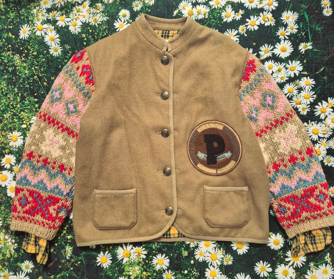 PINK HOUSE 핑크하우스 소매 니트 울자켓 상품이미지1