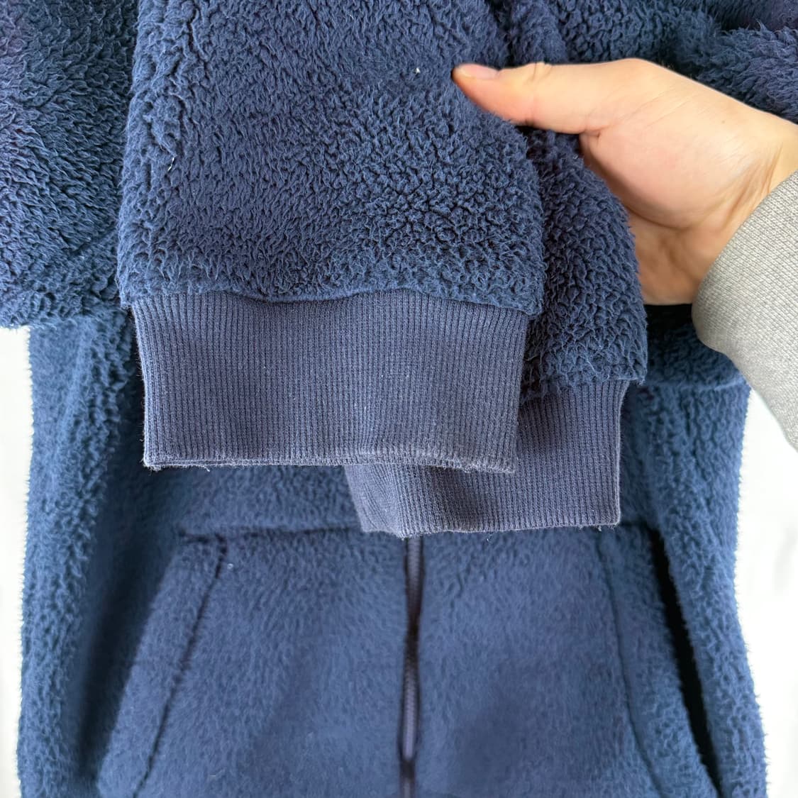 L) 컬럼비아 키즈/우먼스 셰르파 플리스 자켓 네이비 상품이미지4