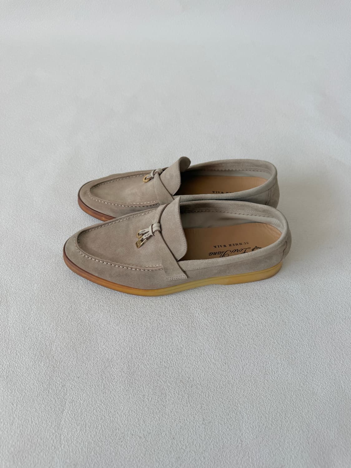 로로피아나(Loro Piana) 스웨이드 로퍼(ITALY,아웃솔 경화) 상품이미지1