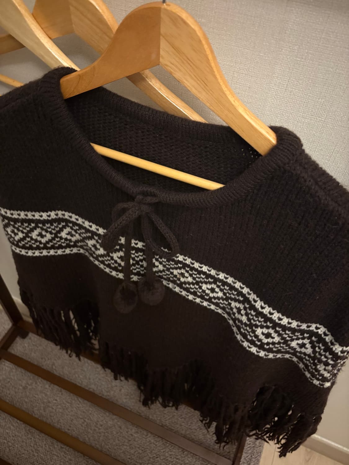 사와코st 노르딕 빈티지 케이프 상품이미지3